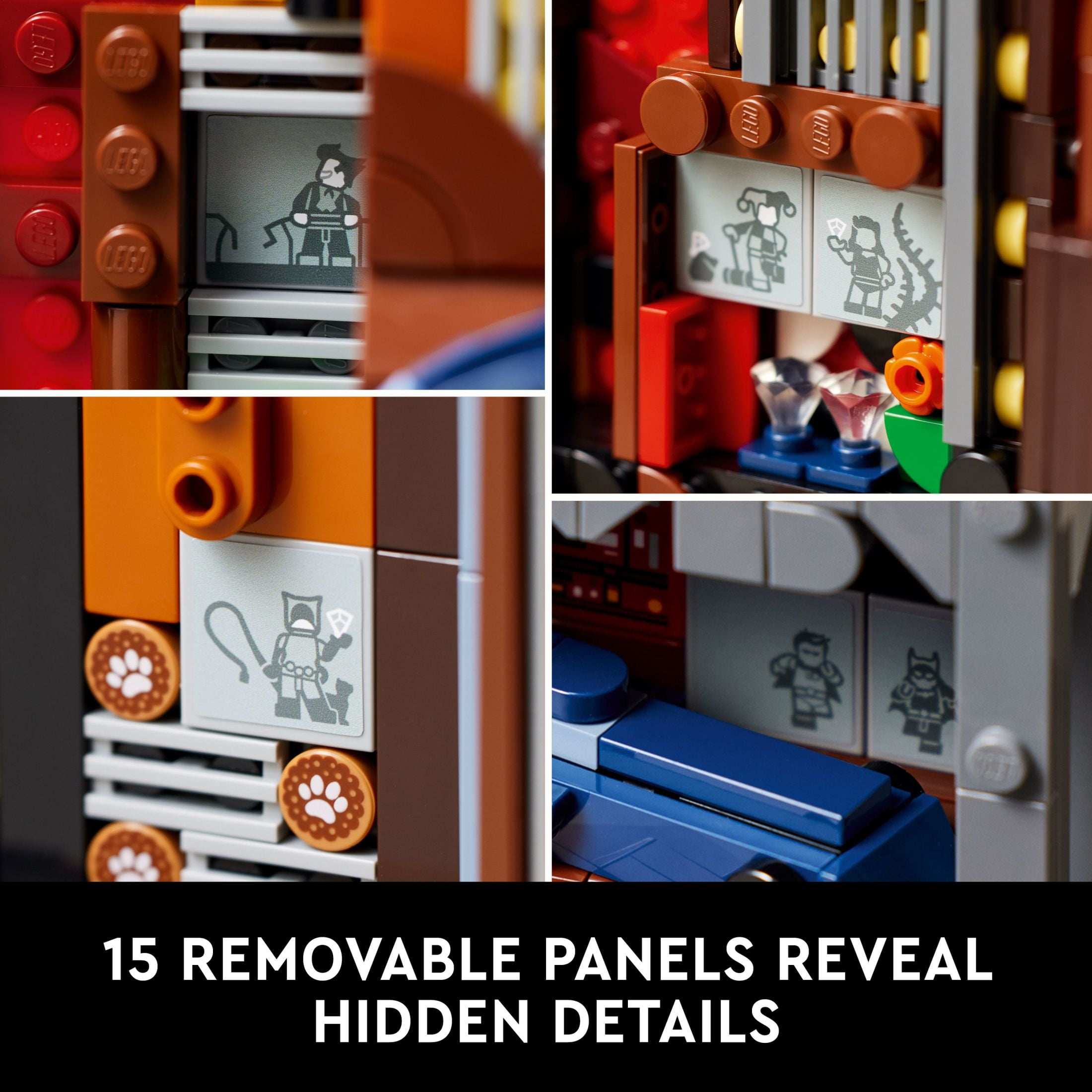 LEGO DC Batman: The Animated Series Gotham City Build and Display Set 76271