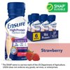 Ensure High Protein Nutrition Shake, Strawberry, 8 fl oz, 6 Count