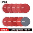 thumbnail image 4 of Bgsha 1 Inch Wet Dry Sandpaper Sanding Disc For Wood With Sanding Pad Grit 80-3000, 4 of 9