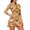 Halloween Pumpkin Print, variant on TSOVTHRID Halloween Pumpkin Ghost Print Tennis Dress for Workout, 2 Pieces Set Romper Dress with Quarter Zip 1/4 Zip Long Sleeve Golf Dress, Size Small