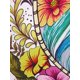 thumbnail image 4 of Camiseta de Pañuelo de Lunares con Estampado Floral de Talla Extra Grande Rosegal  Camisetas tallas grandes, 4 of 5
