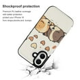 thumbnail image 2 of Compatible with iPhone 11 12 13 mini 14 15 16 Pro Max Plus Wallet Case with Card Holder, PU Leather Kickstand Card Slots Case ( Doggie Couple Valentines, iPhone 15 Pro Max), 2 of 7