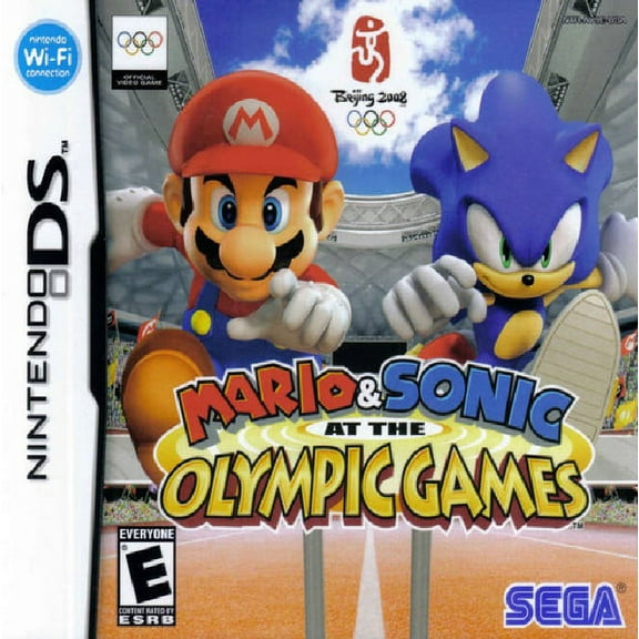 Restored Mario & Sonic at the Olympic Games (Nintendo DS, 2008) Tournament Game (Refurbished)