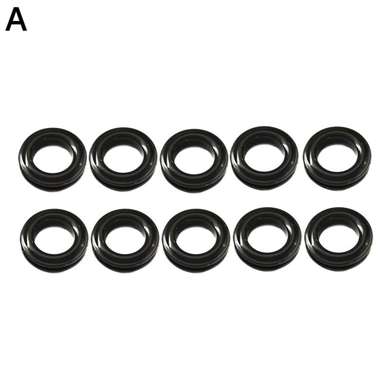 10 X Plastic Self Sealing Snap Eyelets Grommet Tarpaulin Groundsheet