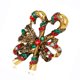 thumbnail image 5 of Yuarrent Decorado Árbol de Navidad Botas de Papá Noel Muñeco de nieve Campana Broche Bufanda Collar Solapa Broche de Navidad Regalo de niña Kits de decoración para fiestas No.55 Yuarrent JR0793-55, 5 of 6