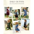 thumbnail image 4 of Women's Summer Maternity Dress Ruffle Short Sleeve Maternity Clothes, 4 of 6