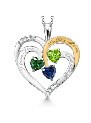 1.50tcw Created Green Emerald & Diamond Halo authentic Pendant Solid 14K White Gold Round Charm