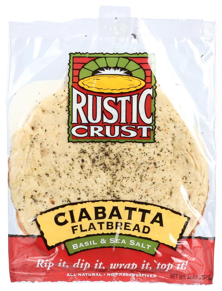 Ciabatta Flatbread 14 oz (Pack of 6)