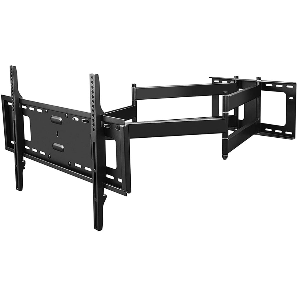 Long Extension Tv Mount, Dual Articulating Arm Full Motion Wall Mount Tv Bracket With 43 Inch