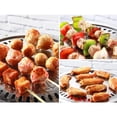 thumbnail image 3 of Plato de Barbacoa de Estilo Coreano en Acero Inoxidable Antiadhesivo sin Humo para Interiores, 3 of 7