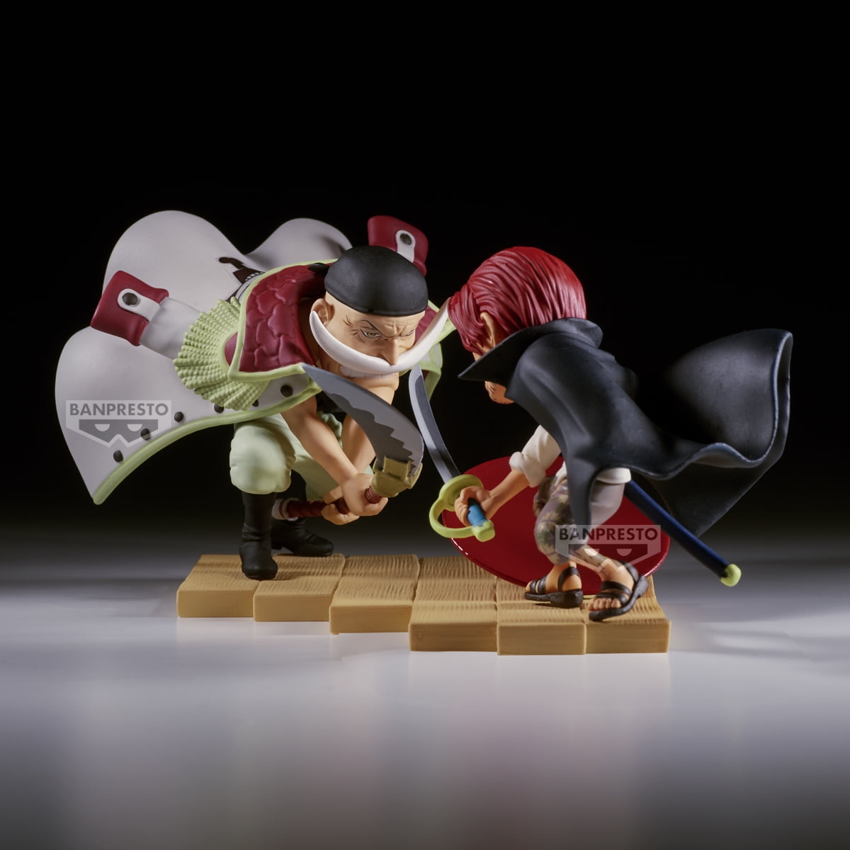 Banpresto - One Piece - World Collectable Figure: Log Stories - Edward Newgate vs Shanks