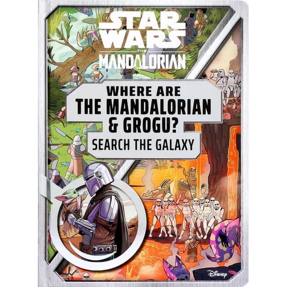 Star Wars: Where Are the Mandalorian and Grogu? Search the Galaxy, (Hardcover)