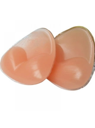 2 Pairs Silicone Bra Inserts Self-Adhesive Bra Pads Inserts