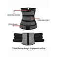 thumbnail image 4 of SAYFUT Women's Waist Trainer Sauna Belt Hourglass Body Shaper Neoprene Sweat Corset for Weight Loss Sports Girdle, 4 of 7