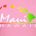 thumbnail image 3 of CafePress - MAUI Hawaii (Distressed Design) T Shirt - Women's Traditional Fit Dark T-Shirt, 3 of 4