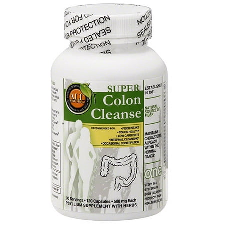 Colon Clns Super, 120 Cp (pack Of 1)