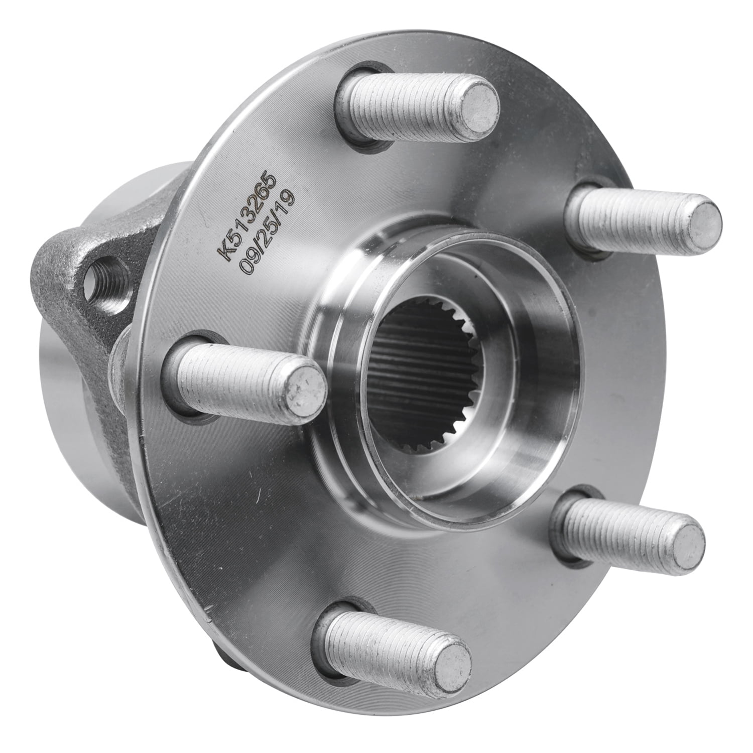 Detroit Axle - 2 Front Wheel Bearing Hubs for 2004-2009 Toyota Prius, Replacement 2005 2006 2007 2008 Prius Wheel Bearing & Hubs Assembly Set, Pair Hubs