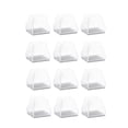 thumbnail image 2 of Floor Protectors for Furniture, Chair Leg Floor Protectors, Non Slip Furniture Pads, Furniture Pads for Hardwood Floors, 12 Pack 1.5X1.5 Inch Transparent Silicone Chair Leg Pads,, 2 of 8