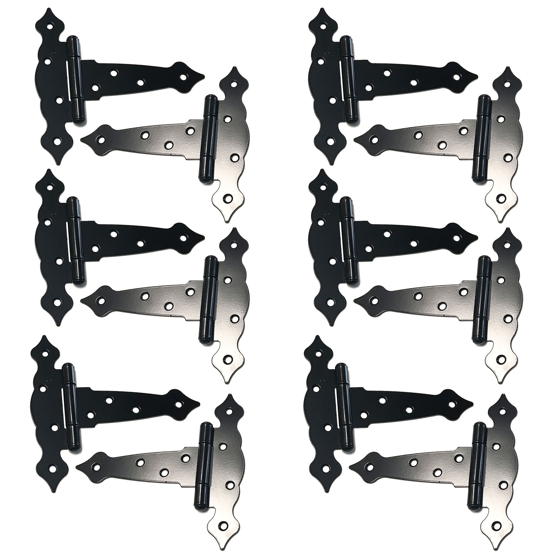 12PACK 5INCH T Hinge, Heavy Duty Hinge, LACE Narrow Hinge, GATE Hinge
