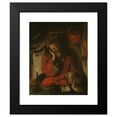 thumbnail image 2 of Aertgen Claesz van Leyden 15x18 Black Modern Framed Museum Art Print Titled - Saint Jerome in His Study by Candlelight (C. 1520 - C. 1530), 2 of 5