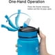 thumbnail image 3 of Botella de agua potable a prueba de fugas de 32 oz con marcador de tiempo y pajita para garantizar que beba suficiente agua durante todo el día para los entusiastas del fitness y l, 3 of 5