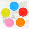 thumbnail image 2 of TOYMYTOY 50 Pcs Classic Assorted Color Round All Occasion Disposable Paper Dinner Plates Birthday Party Supplies (Mixed Color), 2 of 2