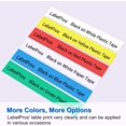 thumbnail image 2 of 7-Pack Label Tape Compatible for DYMO LetraTag LT 91330 91331 91332 91333 91334 91335 16952 (1/2 Inch x 13, 2 of 5