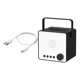 thumbnail image 5 of Difusor de llama, humidificador, difusor de aceite esencial, temporizador de protección de apagado automático con sonido de altavoz para Yoga, 5 of 9