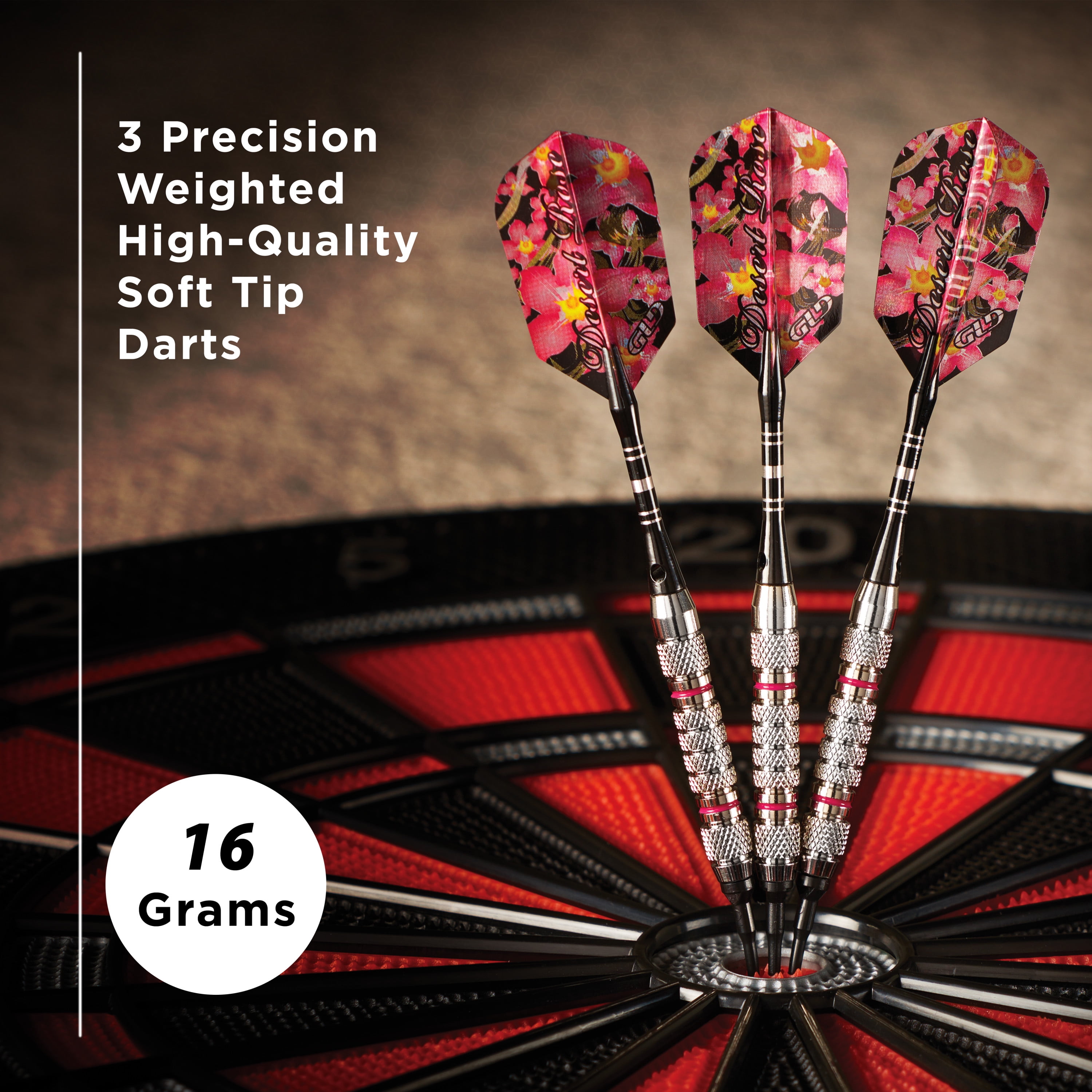 Viper Desert Rose Soft Tip Dart Set, 16 Grams