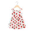 thumbnail image 1 of Verano Bebé Niñas Vestido Ropa Niños Sin mangas Princesa Frocks Flor Estampado floral Vestido de dibujos animados Animal Fruta Playa Vestidos 3T (Etiqueta 110) Gao Jinjia LED, 1 of 2
