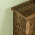 thumbnail image 6 of HOMCOM Sideboard Glass Door Buffet Cabinet, Walnut, 6 of 9