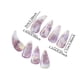 thumbnail image 5 of 8 piezas de púas de dedo Guzheng para adultos, cubiertas de uñas profesionales de doble cara curvadas estilo C, 5 of 5