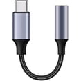 thumbnail image 1 of Adaptador USB C a conector de auriculares de 3,5 mm XCF compatible con Pixel 6 5 4 3 2 XL iPad Pro 2022 2021 2020 2018, 1 of 4