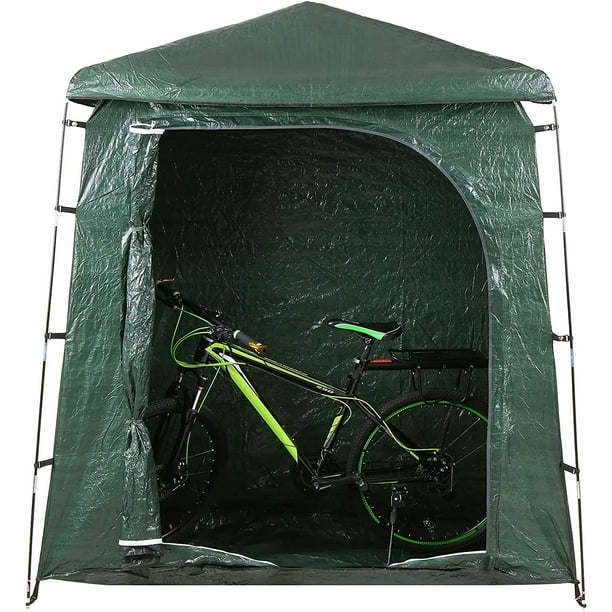 Impermeable Exterieur Velo Stockage Hangar Velo Tente Espace d Economie Velo Jardin Piscine Couverture de Stockage Abri Walmart