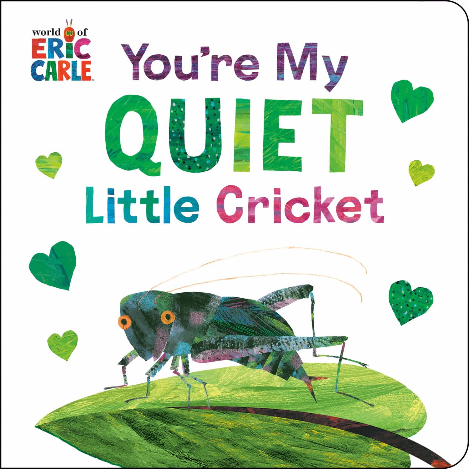 Eric Carle, Very Quiet Cricket Board Book, ISBN 9780399226847