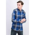 thumbnail image 3 of Flag & Anthem BLUE/GRAY Benton Long Sleeves Shirt, US Large, 3 of 9