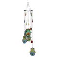 thumbnail image 1 of Campanas de viento para colgar al aire libre, cadena de campanas de viento de estilo indio, decoración de jardín de metal, regalo, adorno retro para el hogar Speravity JJ24365-03B, 1 of 6