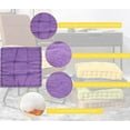 thumbnail image 4 of Nvzi Chair Cushions Outdoor Indoor Seat Cushion Thickened Bench Mat Durable Floor Pillow Winter Chair Pads for Bedroom Balcony Car Office Patio Sofa Travel Purple Square 16, 4 of 5