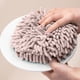 thumbnail image 4 of Toalla de mano de chenilla con diseño de erizo | Toalla absorbente para baño y cocina infantil con lazo para colgar | Poliéster suave para niños y niñas, 4 of 8