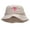Natural, variant on Softball Swing Embroidered Bucket Hat - White OSFM