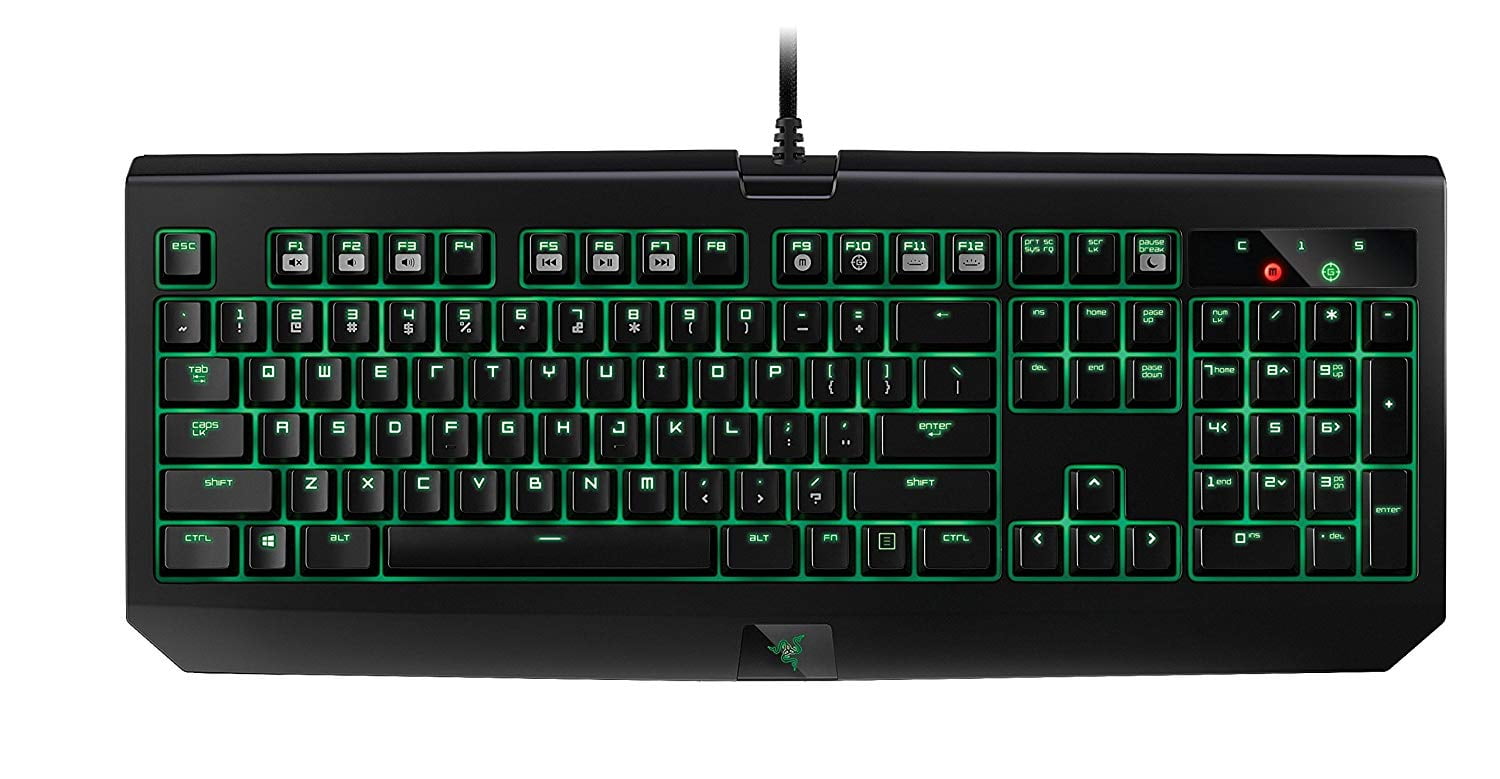 Cherry Blue Switch Razer BlackWidow Ultimate Backlit Mechanical Gaming Keyboard 