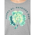 thumbnail image 5 of Way To Celebrate Women's St. Patrick's Day Long Sleeve Graphic T-Shirt, Sizes S-XXXL, 5 of 9