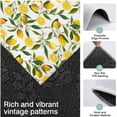 thumbnail image 3 of Yellow Lemon Fruit Flowers White Pattern Kitchen Rugs Sets Of 3,Kitchen Runner Rugs Non Skid Washable,Decorative Kitchen Floor Mats for Kitchen,Sink,Laundry,17"x30"+ 17"x47" + 17"x59", 3 of 6