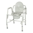thumbnail image 5 of Drive Medical Commode Chair Drop Arms Steel Back Bar up to 300 lbs, 5 of 5