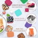 thumbnail image 5 of 6oz Stainless Steel Food Storage Containers, 304 Metal Sauce Box for Snacks, 5 of 5