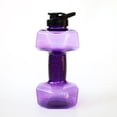 thumbnail image 4 of LEHOZIHEQ Dumbbell Shape Water Bottle, Portable Weight Water Bottles, Dumbbells Travel Cup, Eco-Friendly Cup for Gym, Yoga, Running, Outdoors, Cycling, and Camping, 4 of 7