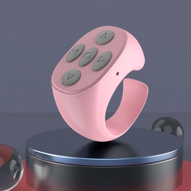 EGNMCR Fingertip Wireless Bluetooth Remote Control Fingertip Wireless Bluetooth Remote Control Short Video Like Remote Control Lazy Selfie Taker Ebook Page Turner thumb ring remote