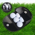 thumbnail image 1 of Estuche de transporte para telémetro de golf, riñonera con estampado de cabeza de animal, bolsa de transporte compacta para telémetro, riñonera para negro, 1 of 8