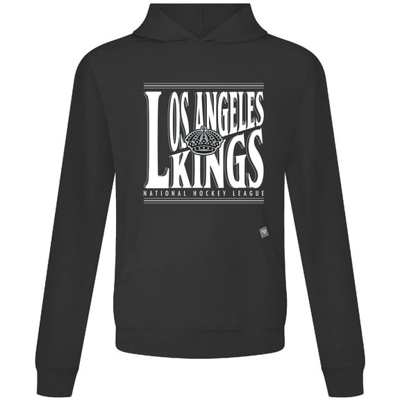 Men's Levelwear  Black Los Angeles Kings Relay Powerhouse Pullover Hoodie