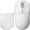 White, variant on MANBASNAKE AJ199 Gaming Mouse: 60g Ultra-Lightwieght-PixArt 26K Optical Sensor-26,000DPI - 6 Programmable Buttons- HyperSpeed Wireless/Wired- Esports & FPS Gaming,Low Back Curve（Ergonomic-White